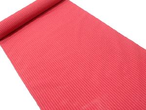 アンティーク　縞模様織り出し　コート地反物